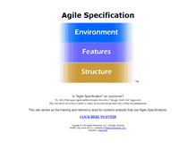 Tablet Screenshot of agilespec.com